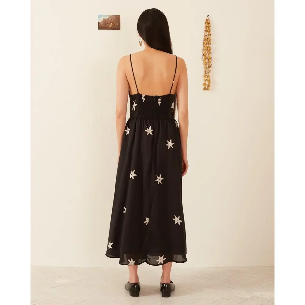 Alix of Bohemia Autumn Western Star Dress XL - Picture 5 of 11